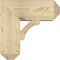 Ekena Millwork Legacy Craftsman Rough Sawn Bracket w/ Offset Brace, Douglas Fir, 8"W x 18"D x 18"H BKT0806X18X18LEC04RDF - alternate 4